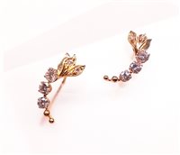 Pendientes Soprana Mujer in Oro amarillo Diamante CLIMBER OG